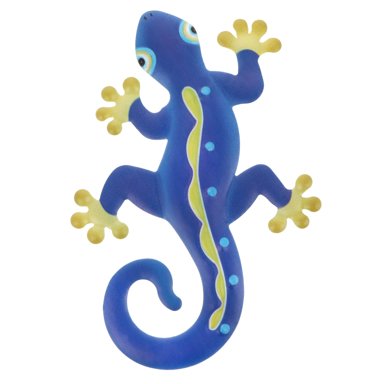 1Pc Metal Gecko Iron Art Gecko Wall Decor Garden Art Decorations Hanging Pendant
