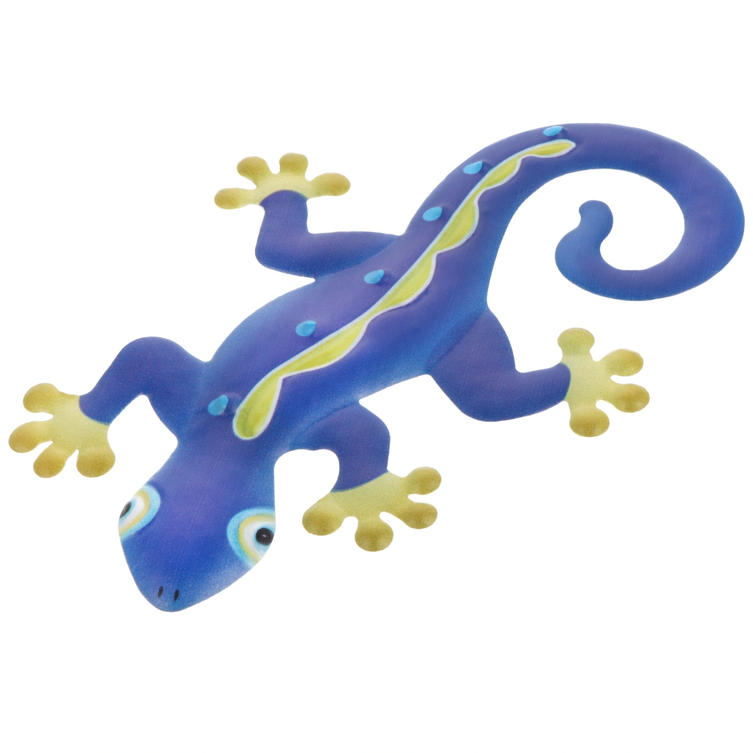 1Pc Metal Gecko Iron Art Gecko Wall Decor Garden Art Decorations Hanging Pendant
