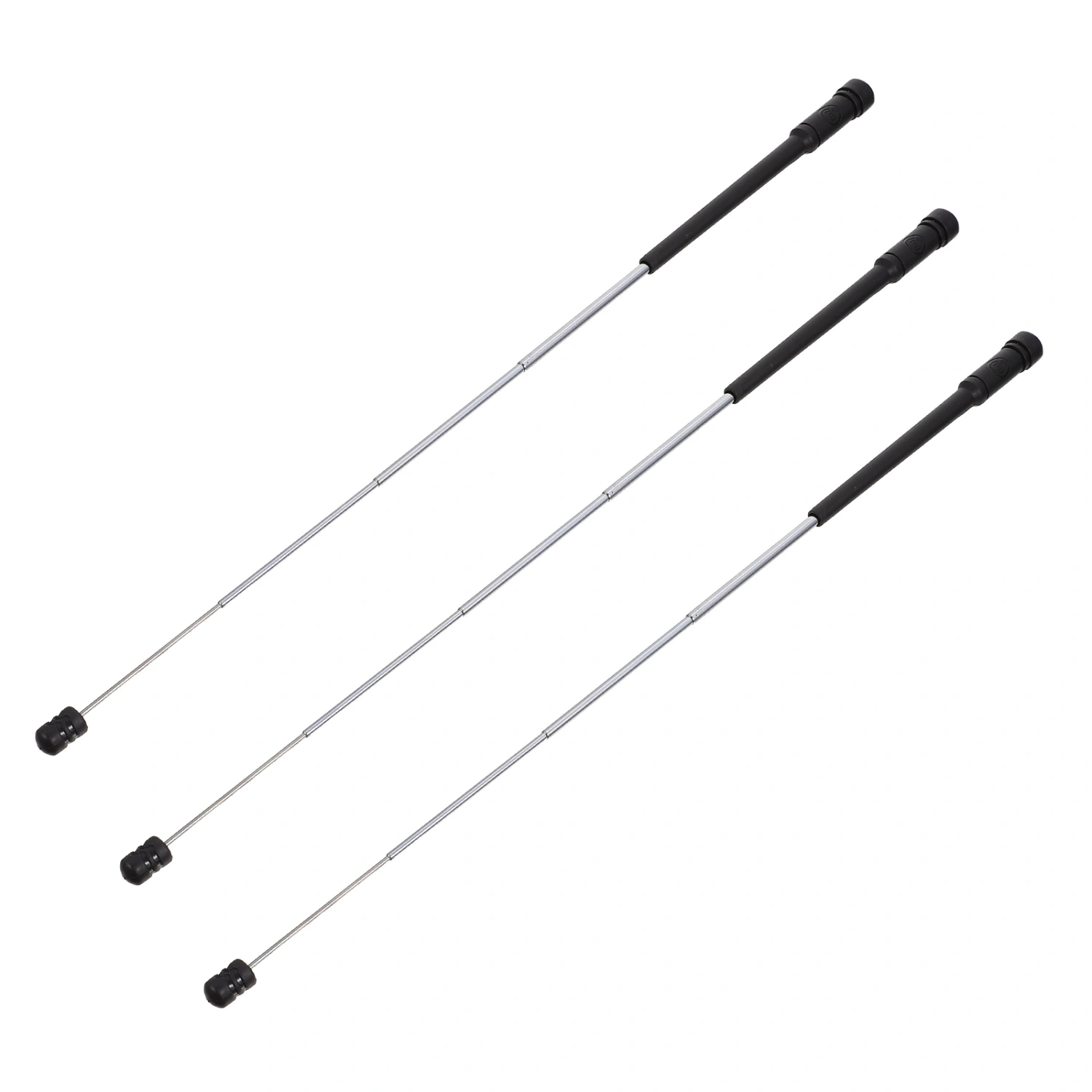 3pcs Black Walkie Talkie Antenna SMA-Female 400-470Mhz Mobile Radios Antenna