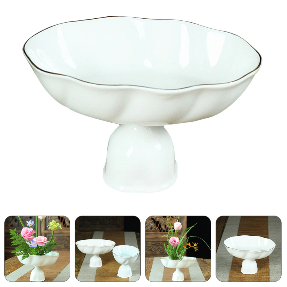 1Pc Ceramic Plant Pot Flower Arrangement Container Ceramic Planter Home Decor