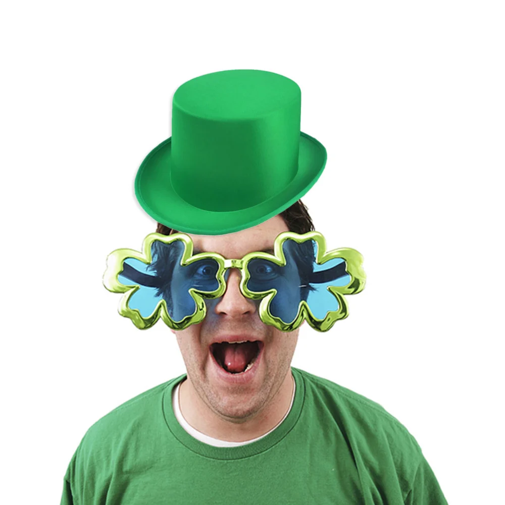 St. Patrick's Day Hat Festival Decor Hat Simple for Party Festival Carnival (Green)