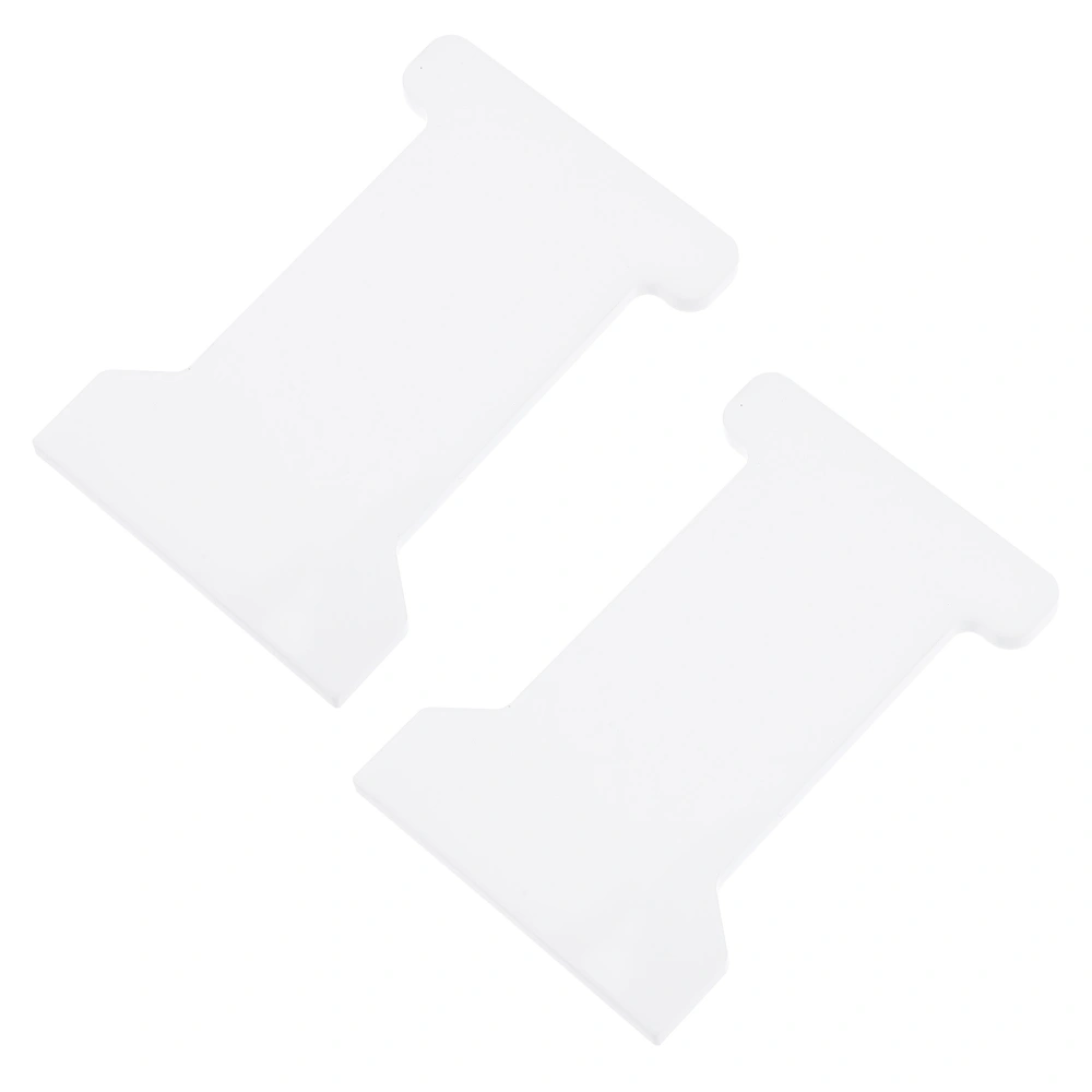 2pcs Headphone Stand Hanger Acrylic Headphone Hook Wall Bracket Accessory