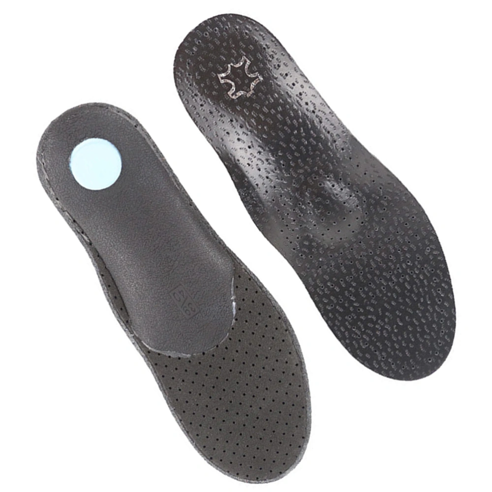 1 Pair of Arch Support Insoles Thickened Absorption Breathable Flatfoot Shoes Pads Insoles (Size 41-42)