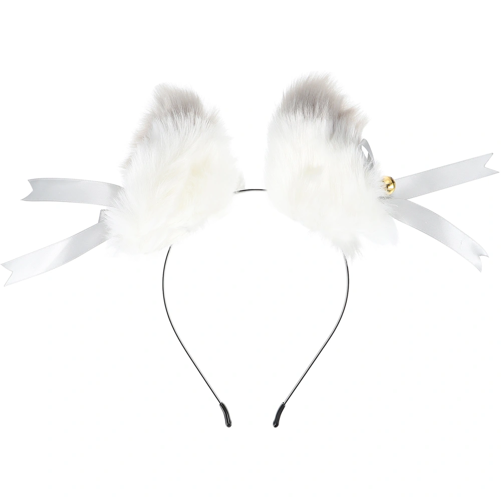 1 Pair Cat Ears Hairpins with Headband Adorable Fashion Headdress