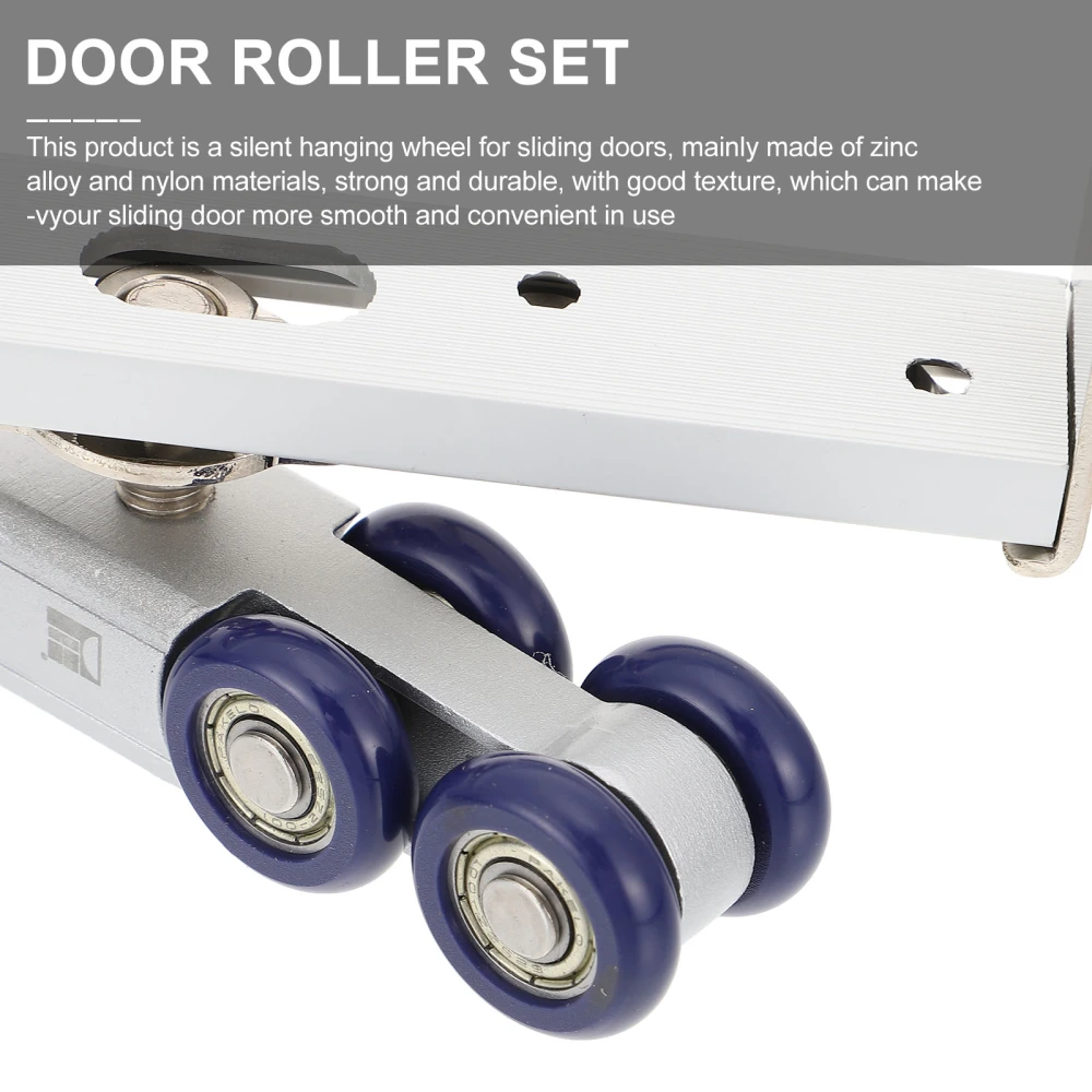 1 Set Professional Track Roller Door Track Door Accessories Sliding Wheel Roller