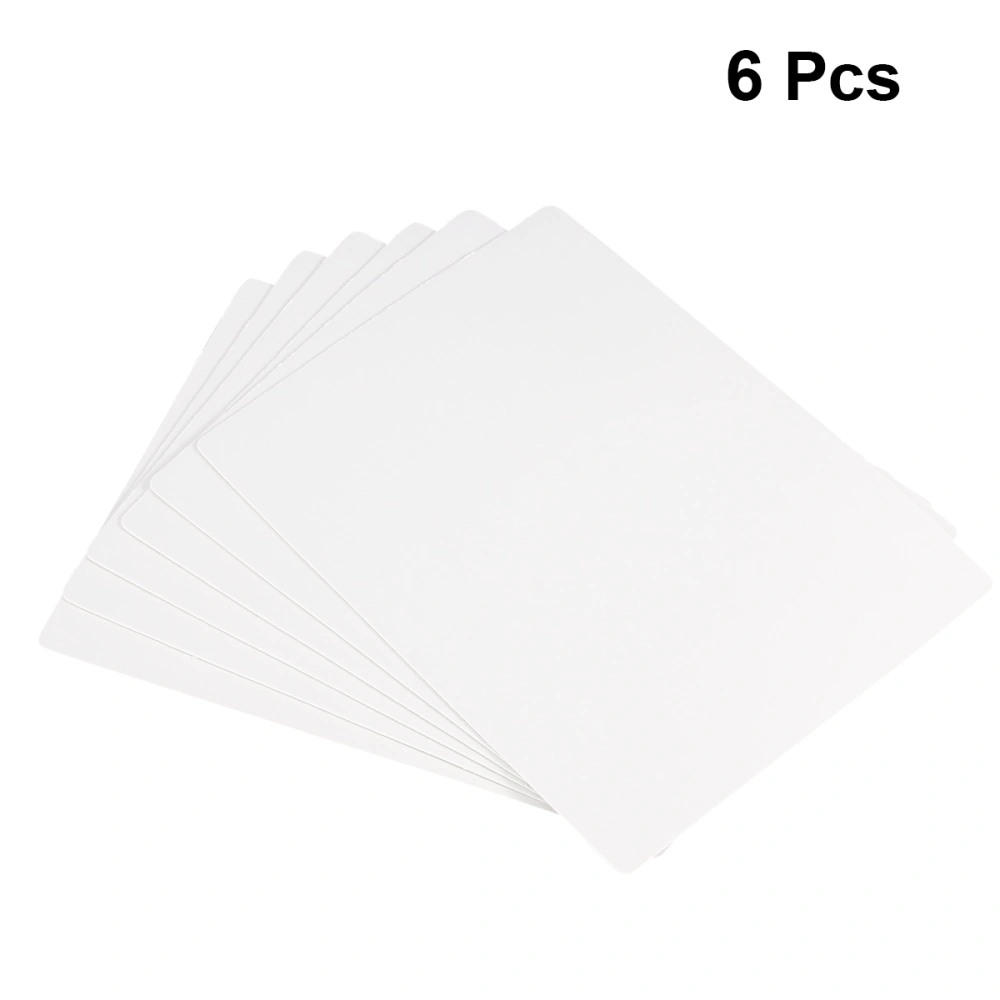 6Pcs Blank Practice Artificial Skin Imitation Skin for Beginners and Experienced Artists Supplies