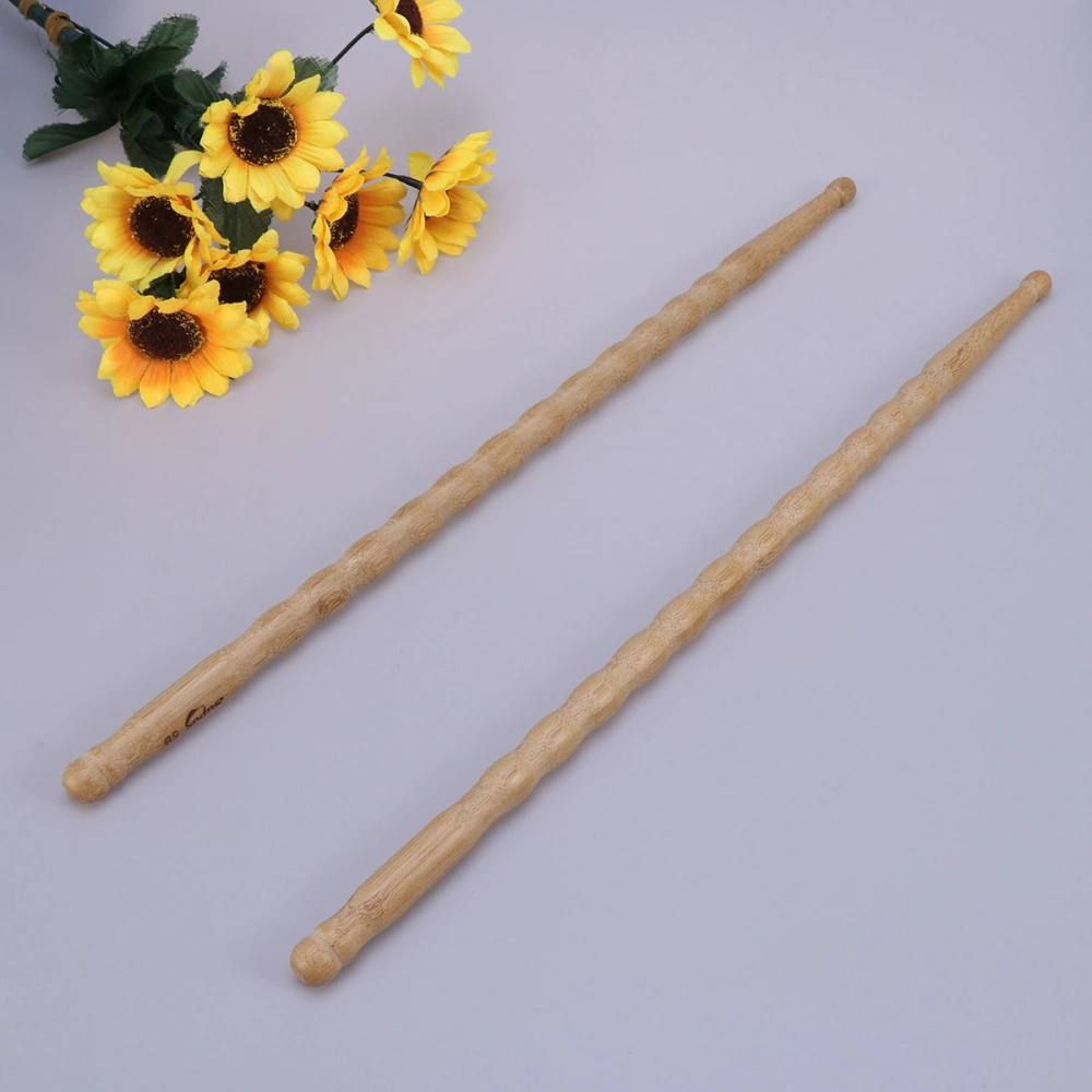 2pcs Bamboo Drumstick Drum Sticks Premium Creative Percussion Musical Parts