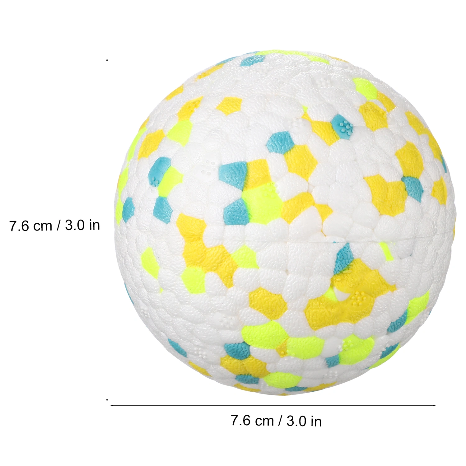 2Pcs Dog Ball Toys for Aggressive Chewers Bouncy Dog Balls Dog Chew Balls Durable Dog Toys