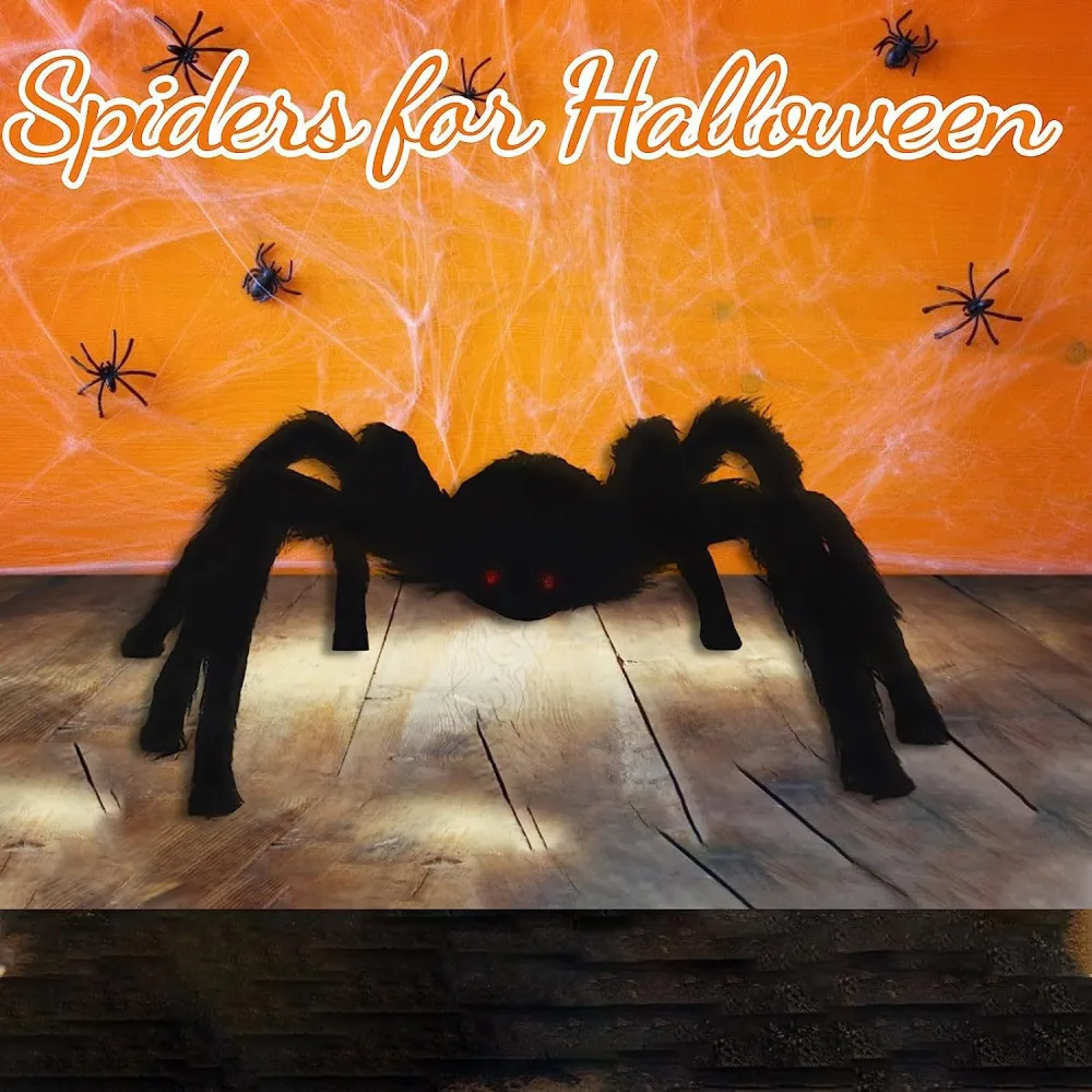 Halloween Decoration Simulation Plush Spider