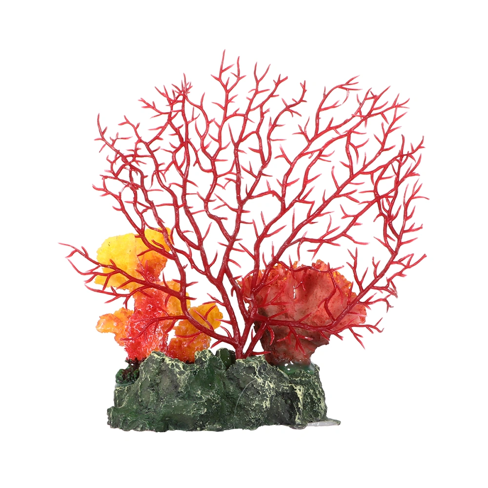 Aquarium Resin Underwater Coral Branch Decoration Fish Tank Landscape Ornament