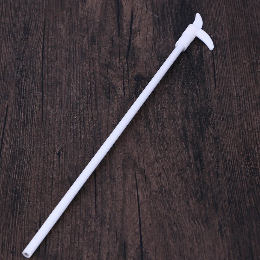 250ML/280MM Muddler Stirring Rod PTFE Stirrer Mixing Paddle PTFE Stir Bar(White)