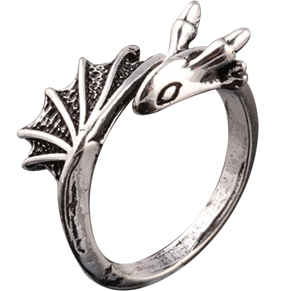 Dragon Ring Retro Ring Opening Finger Rings Cool Style Ring Jewelry for Men