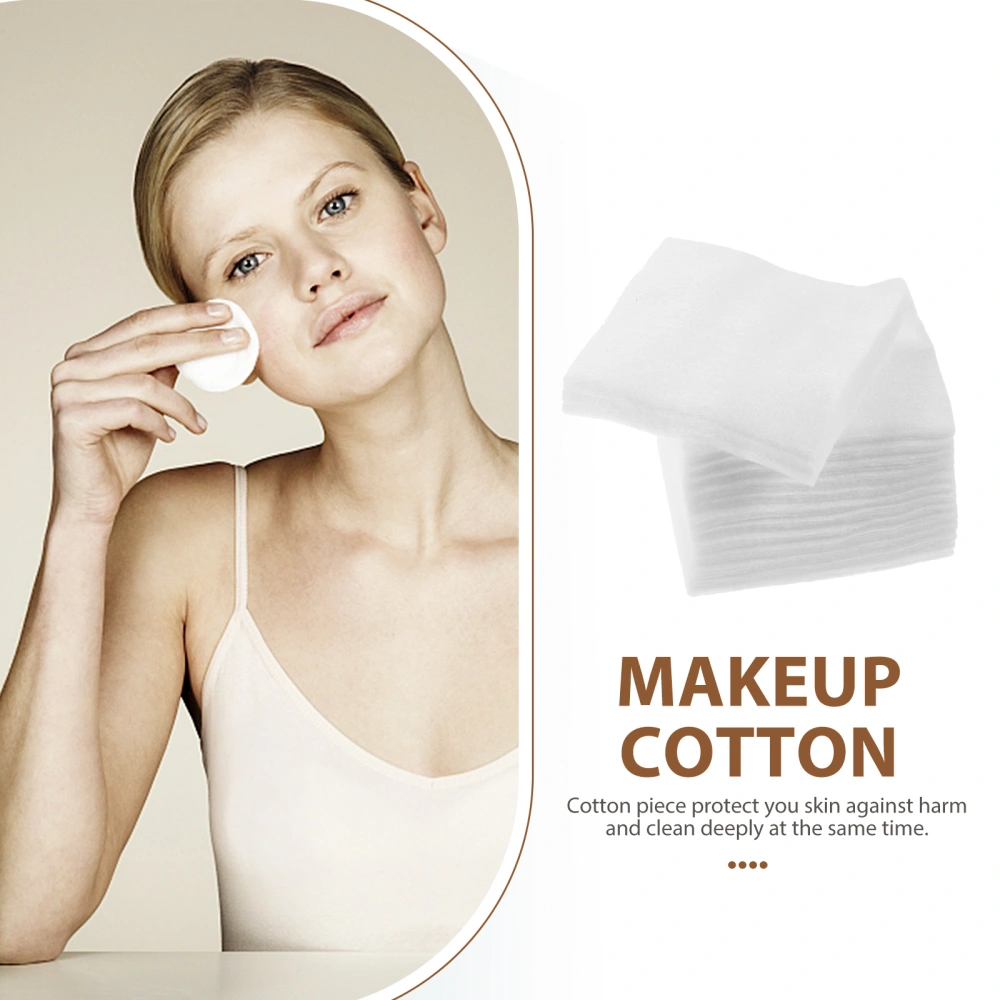 1000pcs Makeup Cotton Pads Three Layers Disposable Facial Cotton Portable Make up Cotton Piece