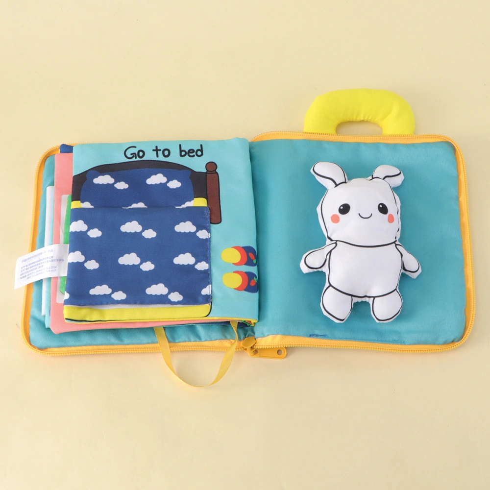 3D Early Education Three-Dimensional Cloth Book Teaching Toys for Infant Kids