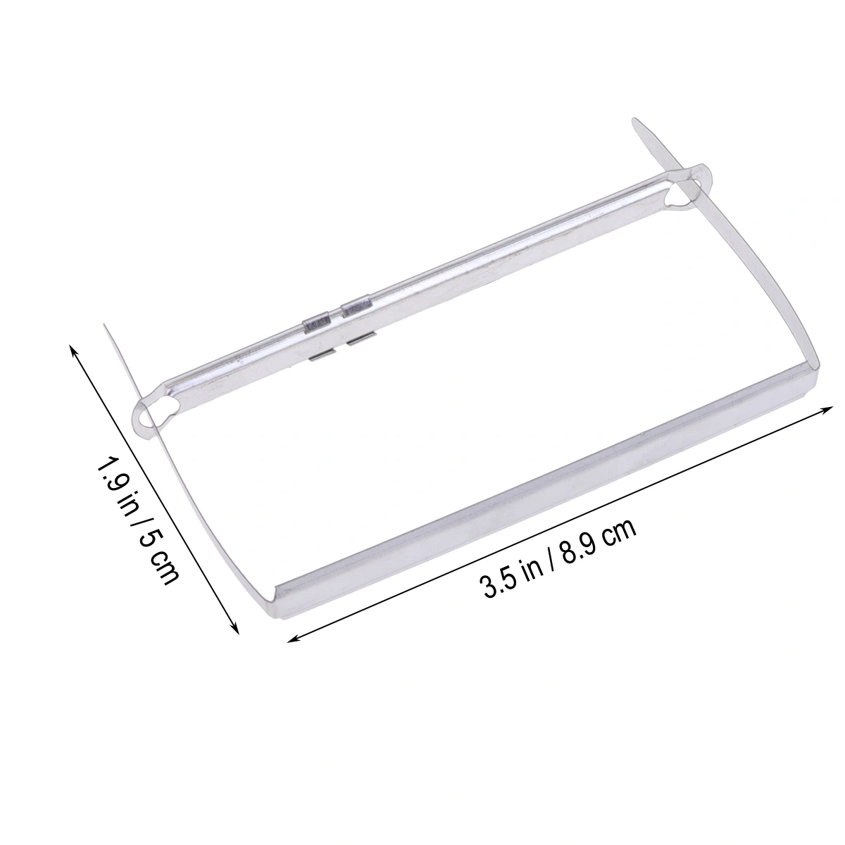 100Pcs 2-Holes Puncher School Office Metal Puncher Paper Punch Single Hole Scrapbooking Punches(Silver)