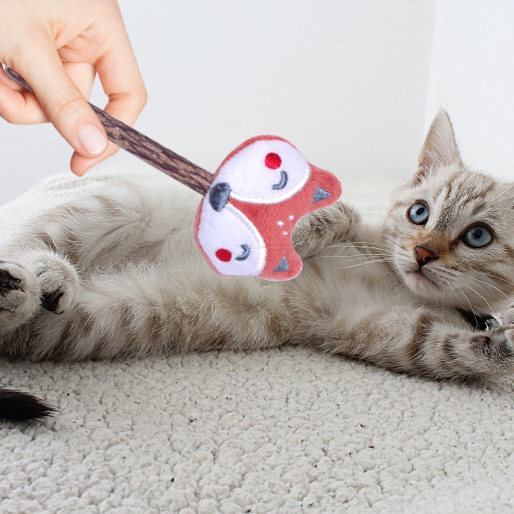 3Pcs Household Cat Wands Adorable Kitten Teasers Wear-resistant Kitten Wands Cat Supply