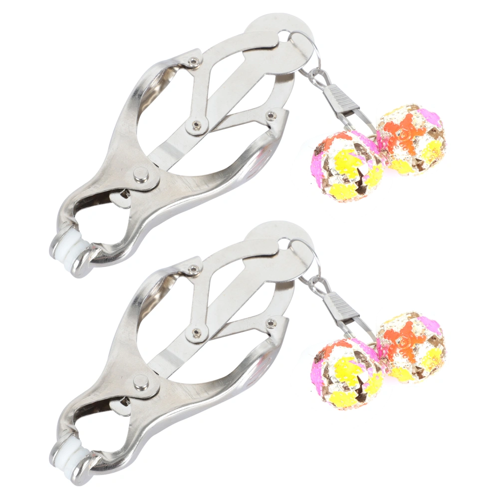 1 Pair Sexy Alloy Breast Clip Breast Clamp Women Flirting Toy Adult Toys