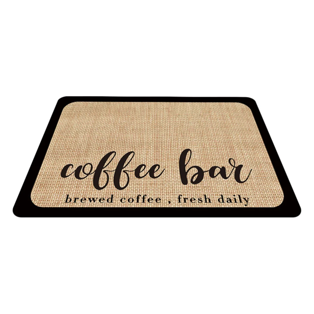 Household Bar Mat Multi-function Coffee Maker Mat Convenient Table Mat Coffee Accessory