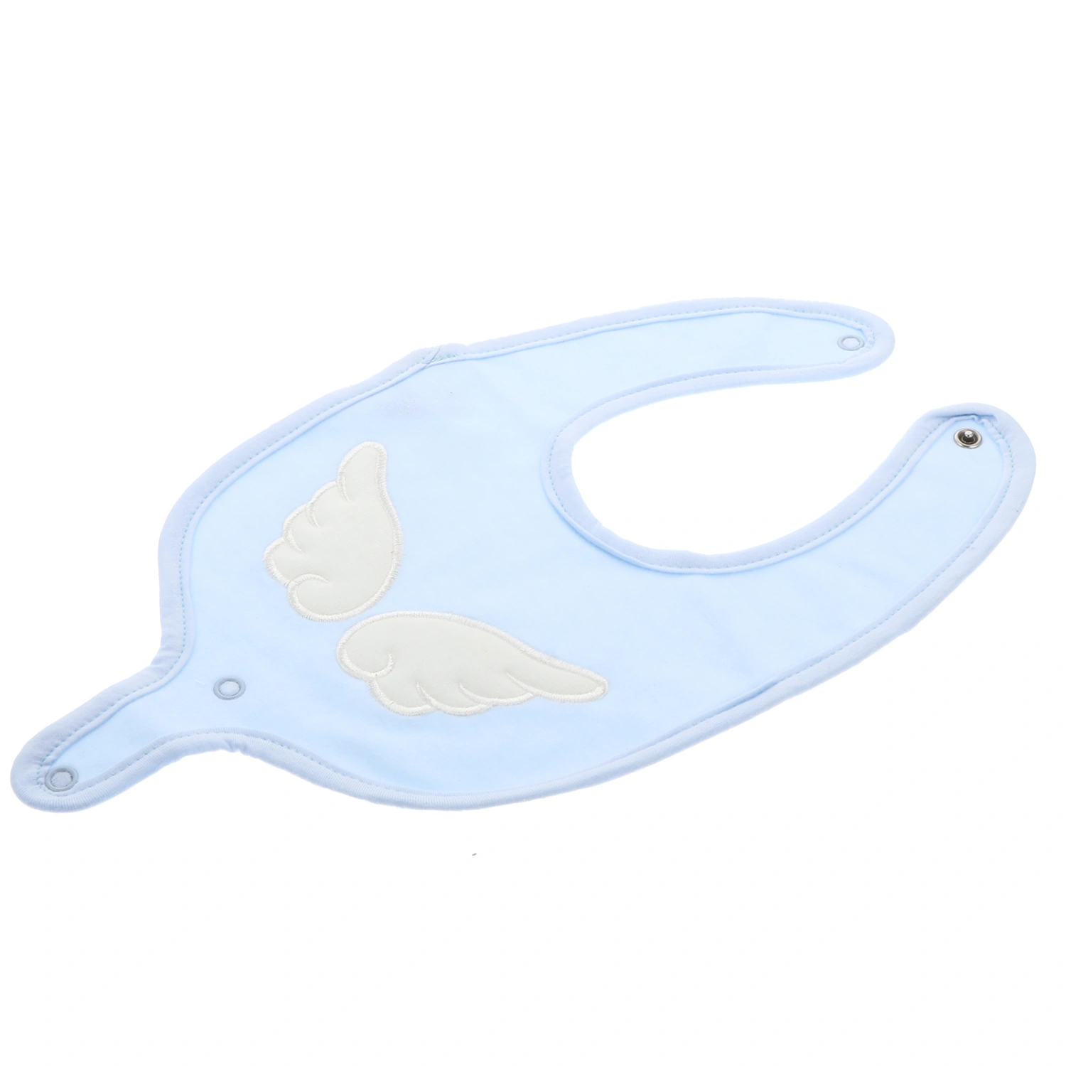 1pc Baby Saliva Towel Infant Bib with Pacifier Buckle Cotton Drooling Bib