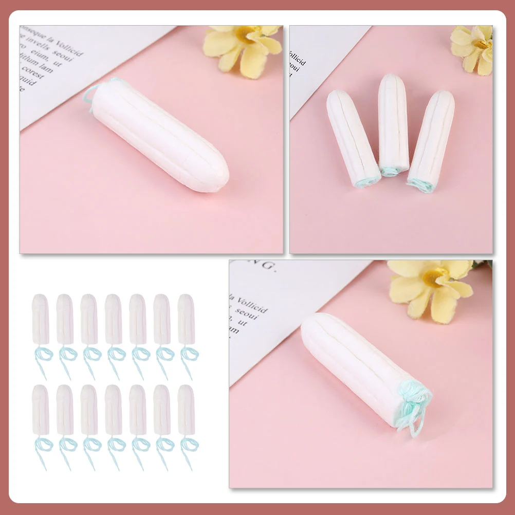 30pcs Cotton Sanitary Tampons for Day and Night Use One-time Female Sanitary Supplies