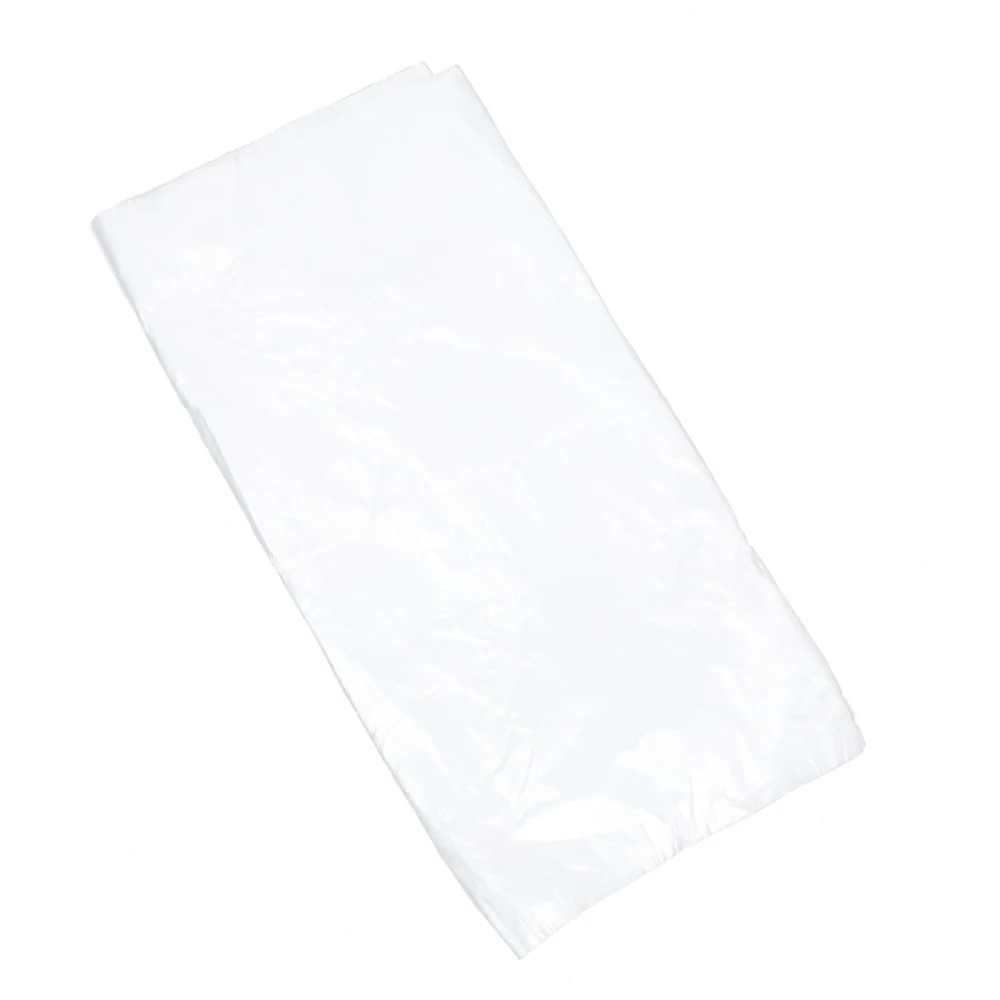 100pcs Clear Trash Bags Plastic Garbage Bags Disposable Rubbish Bags for Home