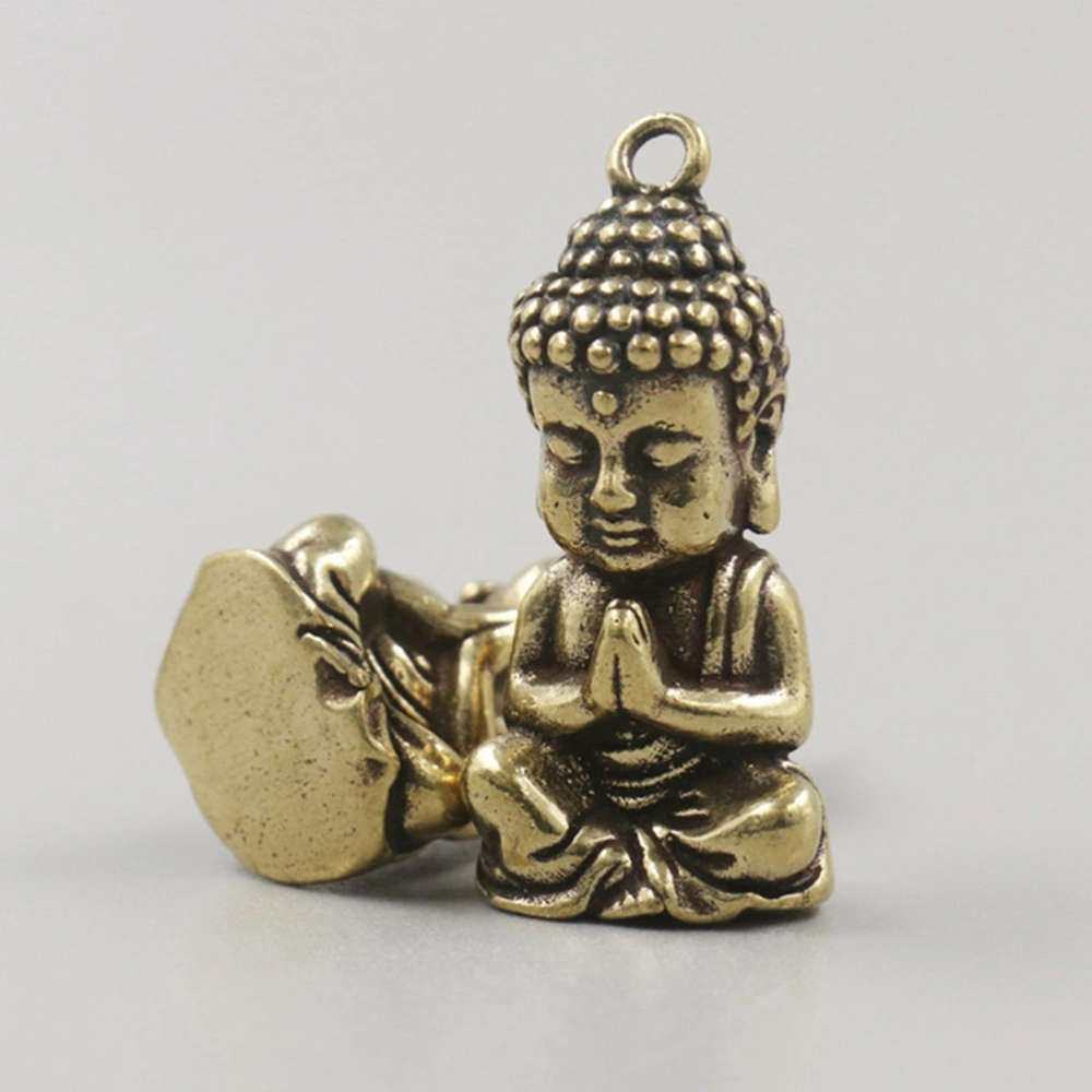 2Pcs Decorative Buddha Pendants Delicate Buddha Ornaments Hanging Buddha Decors