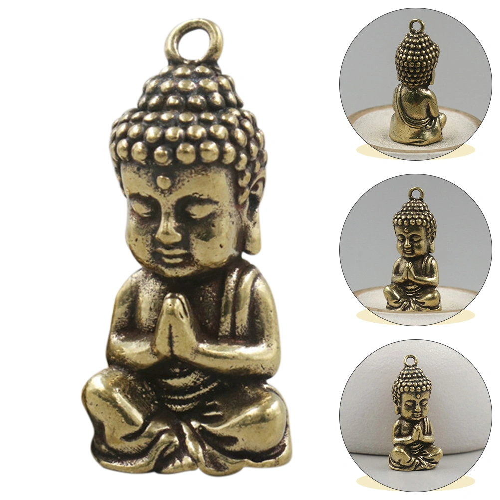 2Pcs Decorative Buddha Pendants Delicate Buddha Ornaments Hanging Buddha Decors