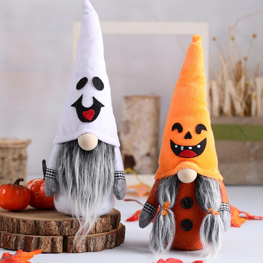 Halloween Gnome Desktop Ornament Halloween Cloth Doll Adornment Home Decor