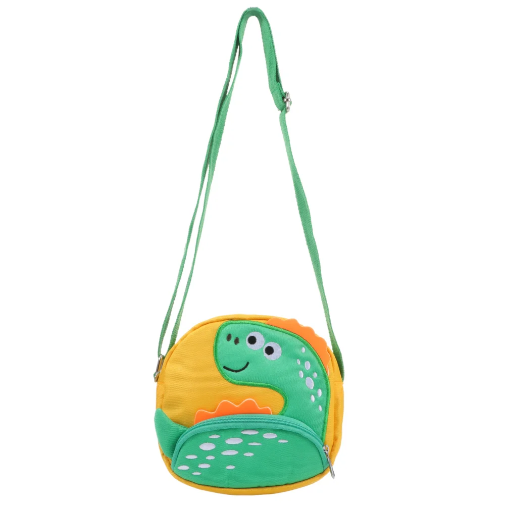 1Pc Design Single-shoulder Crossbody Bag Delicate Cartoon Dinosaur Bag