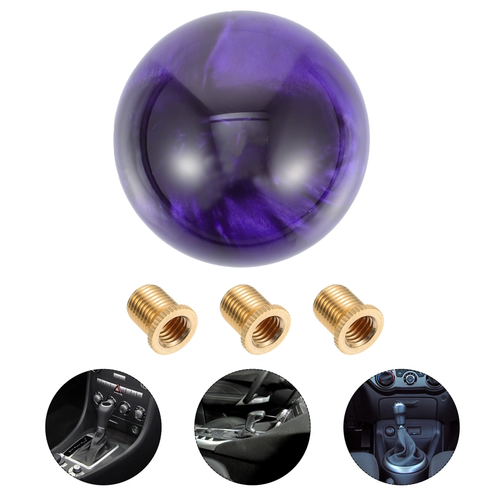 1 Set Round Ball Shape Shifting Knob Autos Shifting Knob Acrylic Shifting Handle