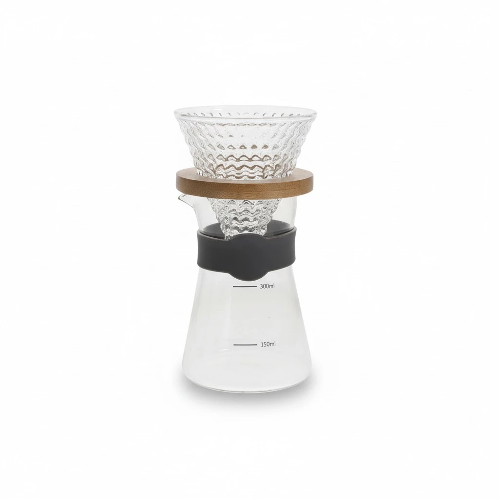 1 Set of Coffee Dripper Filter Cup Coffee Pot Filter Cup Coffee Drip Filter Coffee Filter Tool