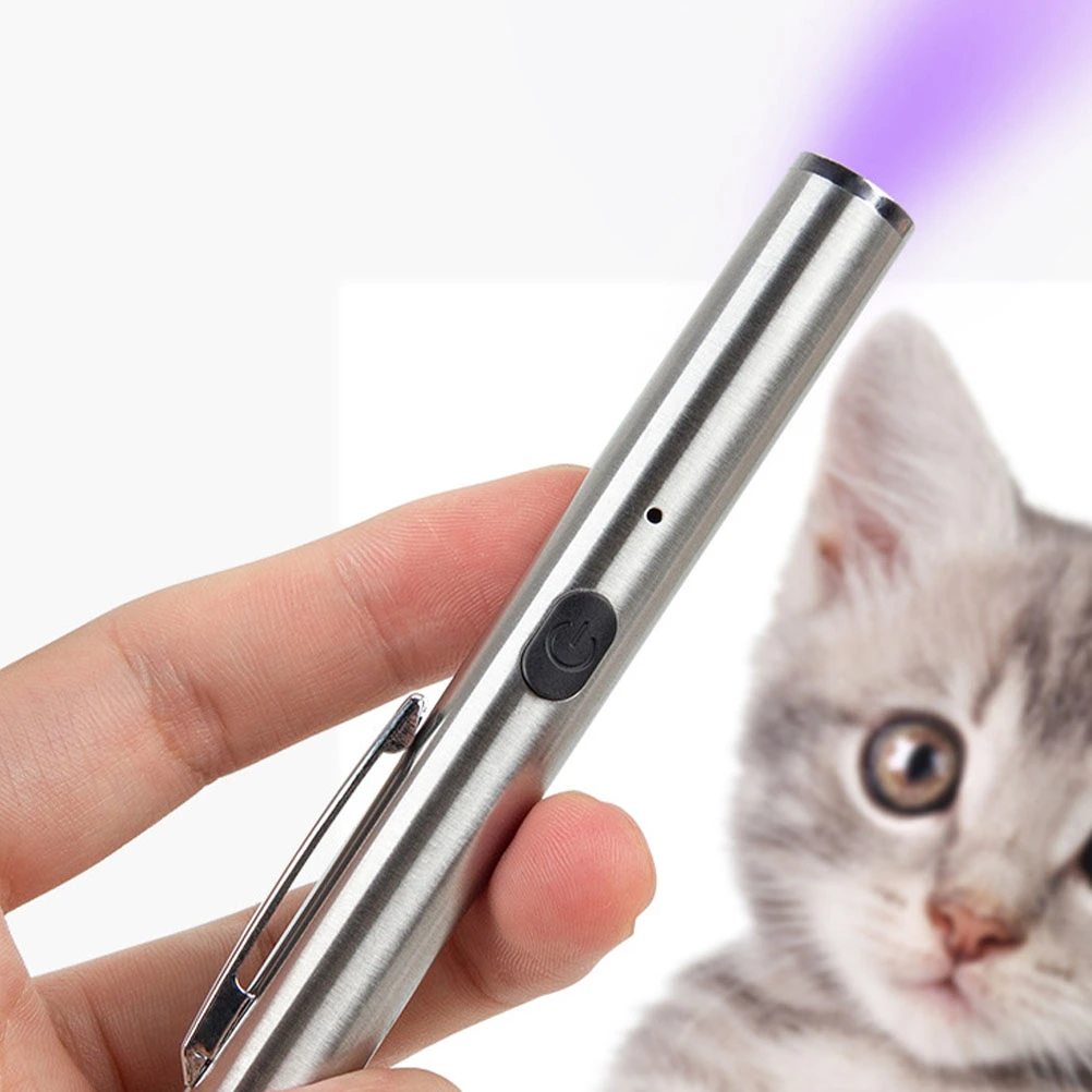 Black Light Flashlight Portable USB Rechargeable Blacklight Flashlight Accessory