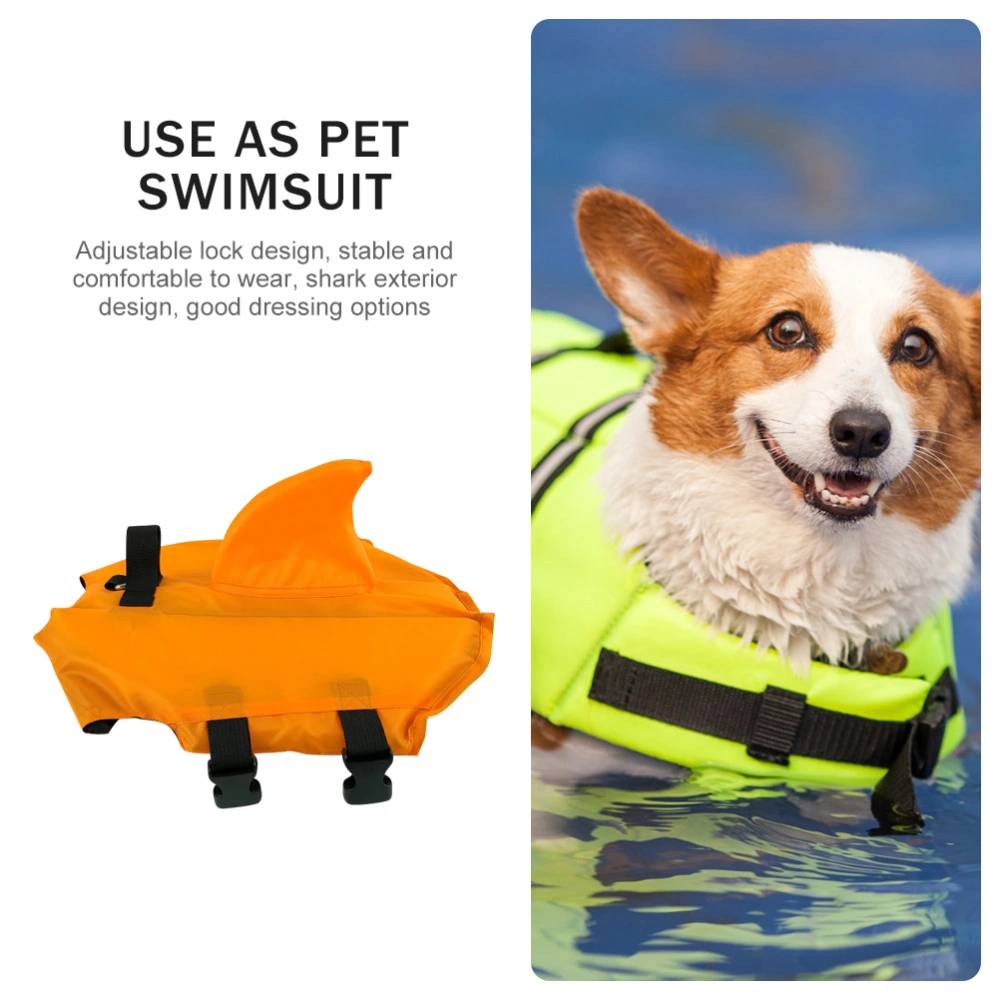 Pet Swimming Life Vest Indoor Pool Dog Swimwear Nylon Puppy Safety Vest