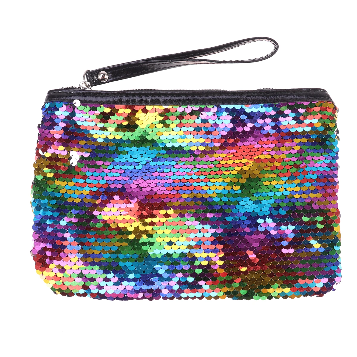 Color Changing Paillette Cosmetic Bag Change Clutch Handbag Fashion Cosmetic Storage Bag (Colorful Cosmetic Bag)