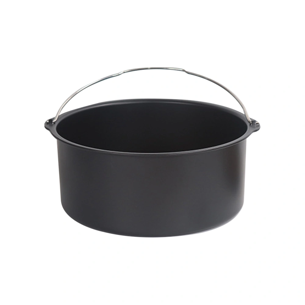 Useful Frying Pot Household Frying Pan Small Fryer Baking Basket Kitchen Supplies Frying Tool for Home Restaurant