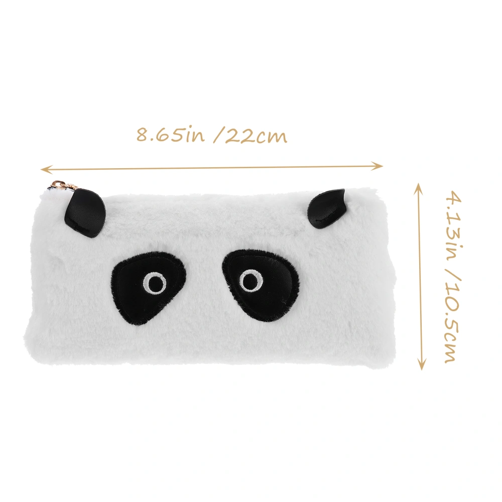 1 Pc Adorable Pencil Case Student Plush Case Bag Students Stationery Bag