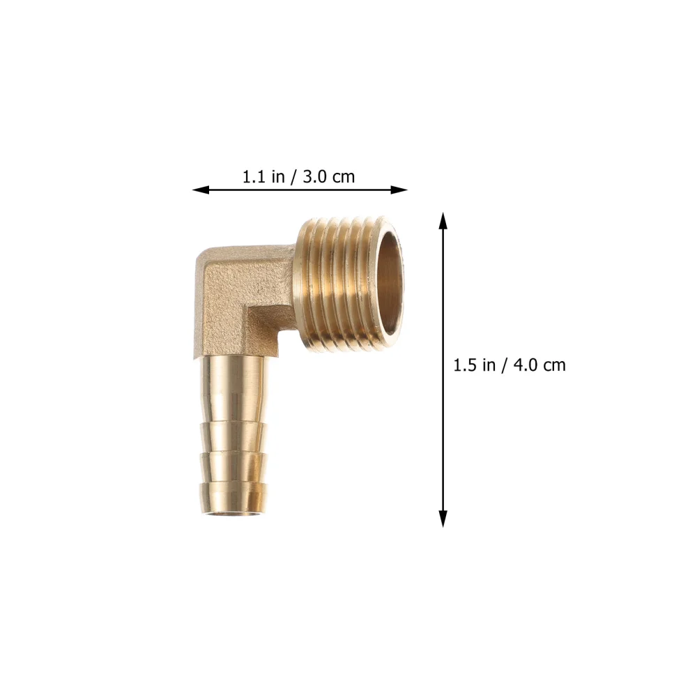 2Pcs 90 Degree Elbow Garden Water Tube Connector Durable Water Pipe Adapter