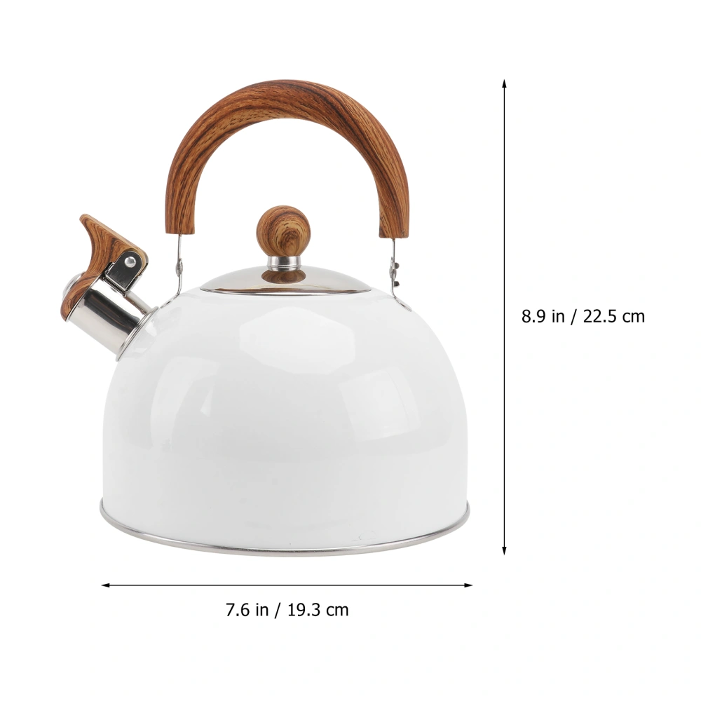 1pc Whistle Water Kettle Home Kitchen Teakettle Reliable Boiling Water Kettle