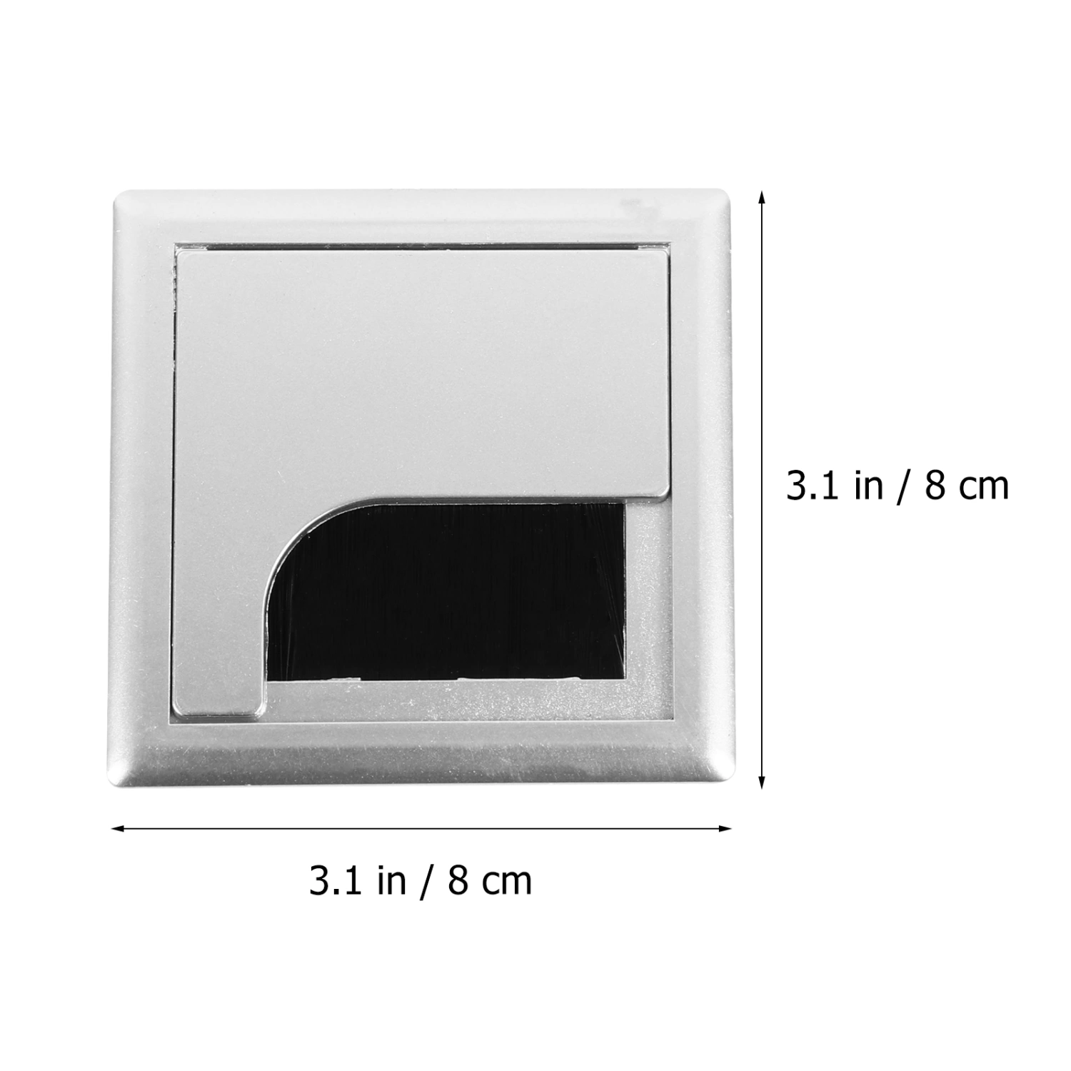4pcs Table Rectangular Cable Useful Data Line Organizer Box Cable Hole Cover