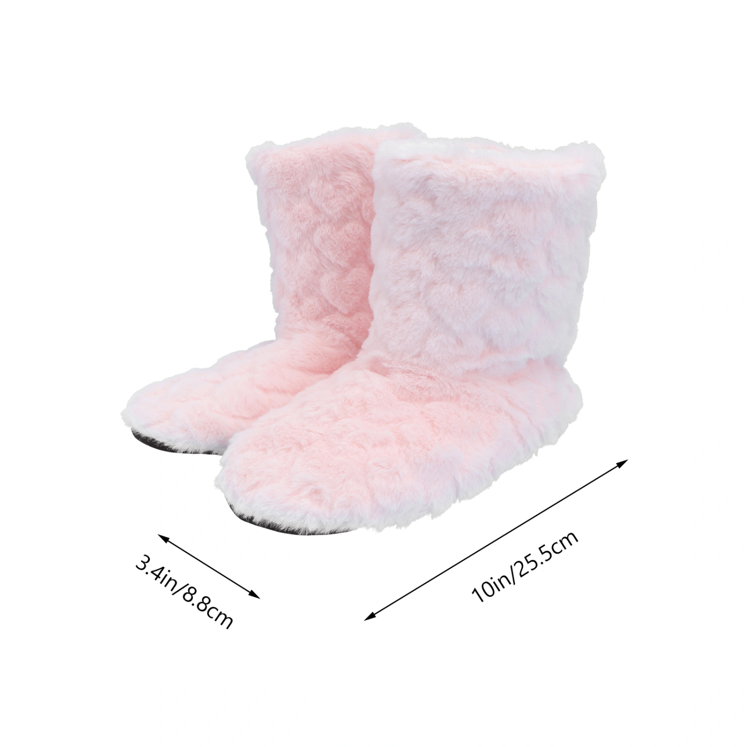 1 Pair High Tube Floor Boots Non-slip Thickening Dancing Floor Boots Warm Boots