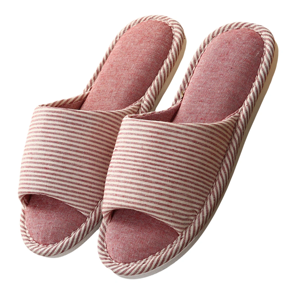 1 Pair Indoor Slippers Women Slippers Comfortable House Slippers Cloth Slippers(36/37)