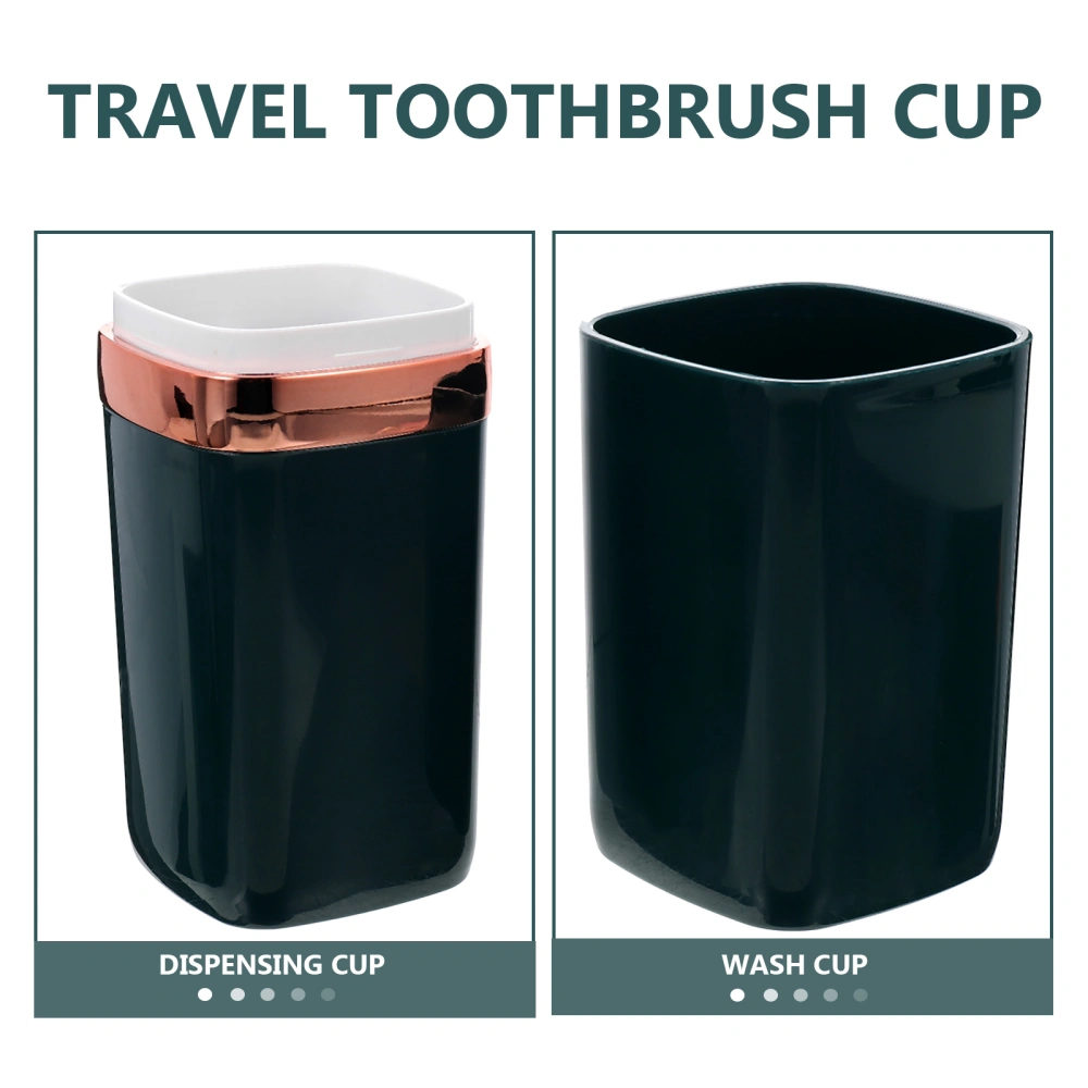 Portable Toothbrush Holder Toothbrush Toothpaste Storage Case for Hotel Home