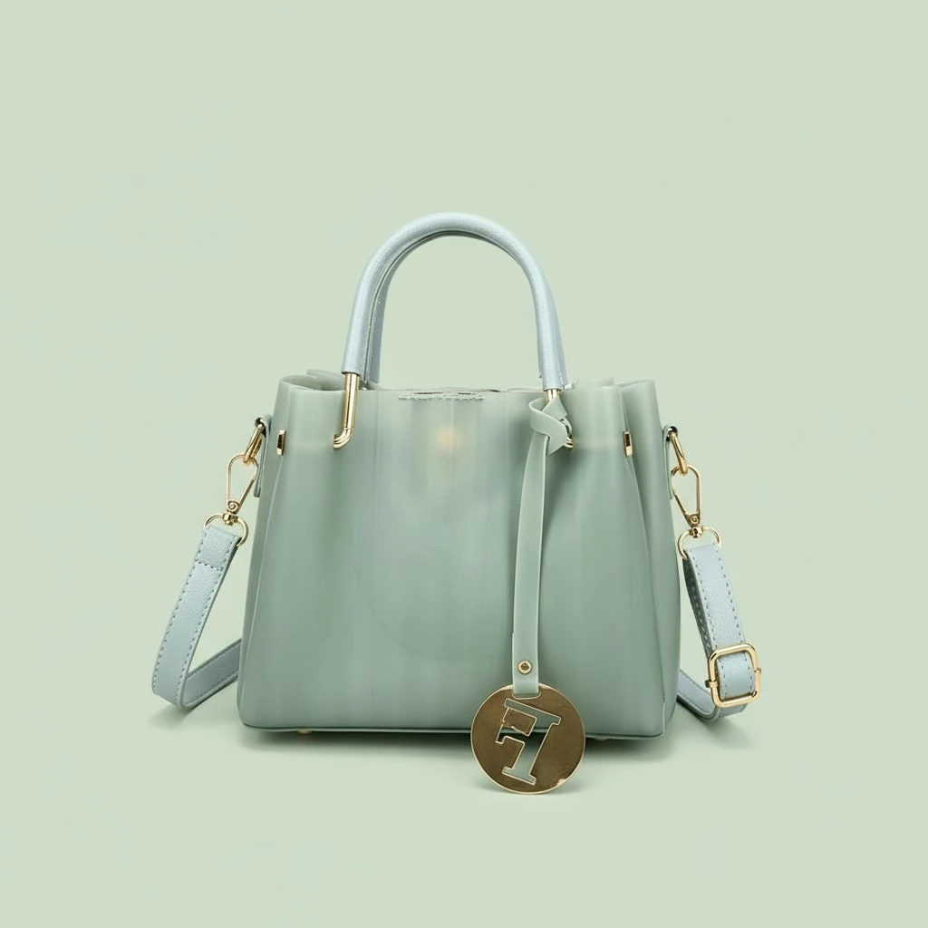 Simple Tote Bag Women PU Handbag Single-shoulder Bag Casual Shoulder Pouch
