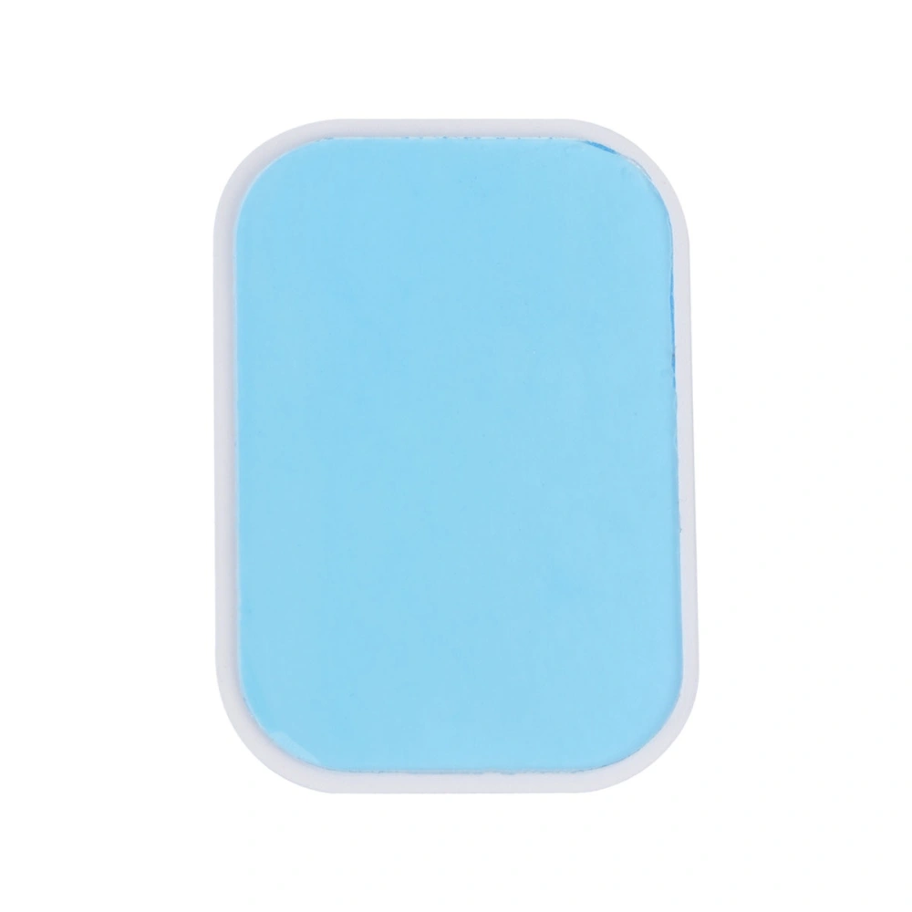 20 PCS Replacement Gel Sheet Pads 4x6cm Abdominal Gel Stickers Fitness Hydrogel Gel Pads For Abs Toner Abdominal Muscle Trainer Stimulator Slimming Massage Machine (Blue)