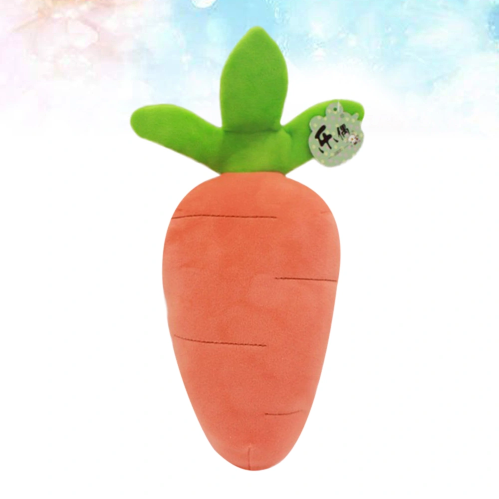 Radish Stuffed Doll Simulation Fruit and Vegetable Plush Toy Cartoon Adorable Toy for Kids Children Toddlers Gift Home Decor(32cm)