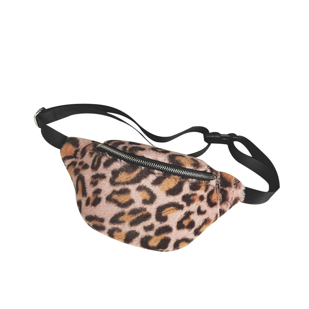 1PC Shoulder Bag Fashion Leopard Pattern Waist Bag Chest Bag Messenger Bag for Daily Shapping Travel