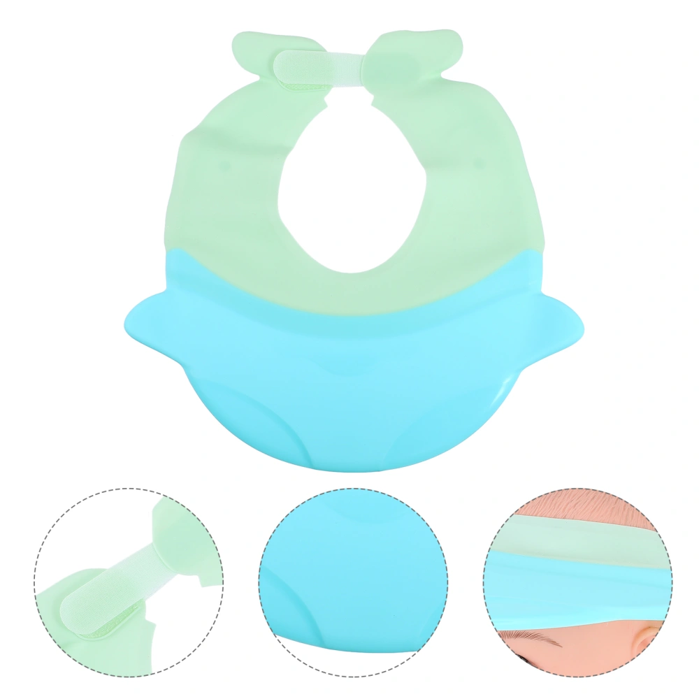 Baby Bath Hat Infant Safety Visor Hat Shampoo Hat Adjustable Shower Protector