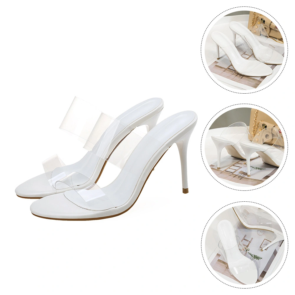 1Pair Fresh Style High-heeled Sandals Elegant Fashion Sandals Women Shoes