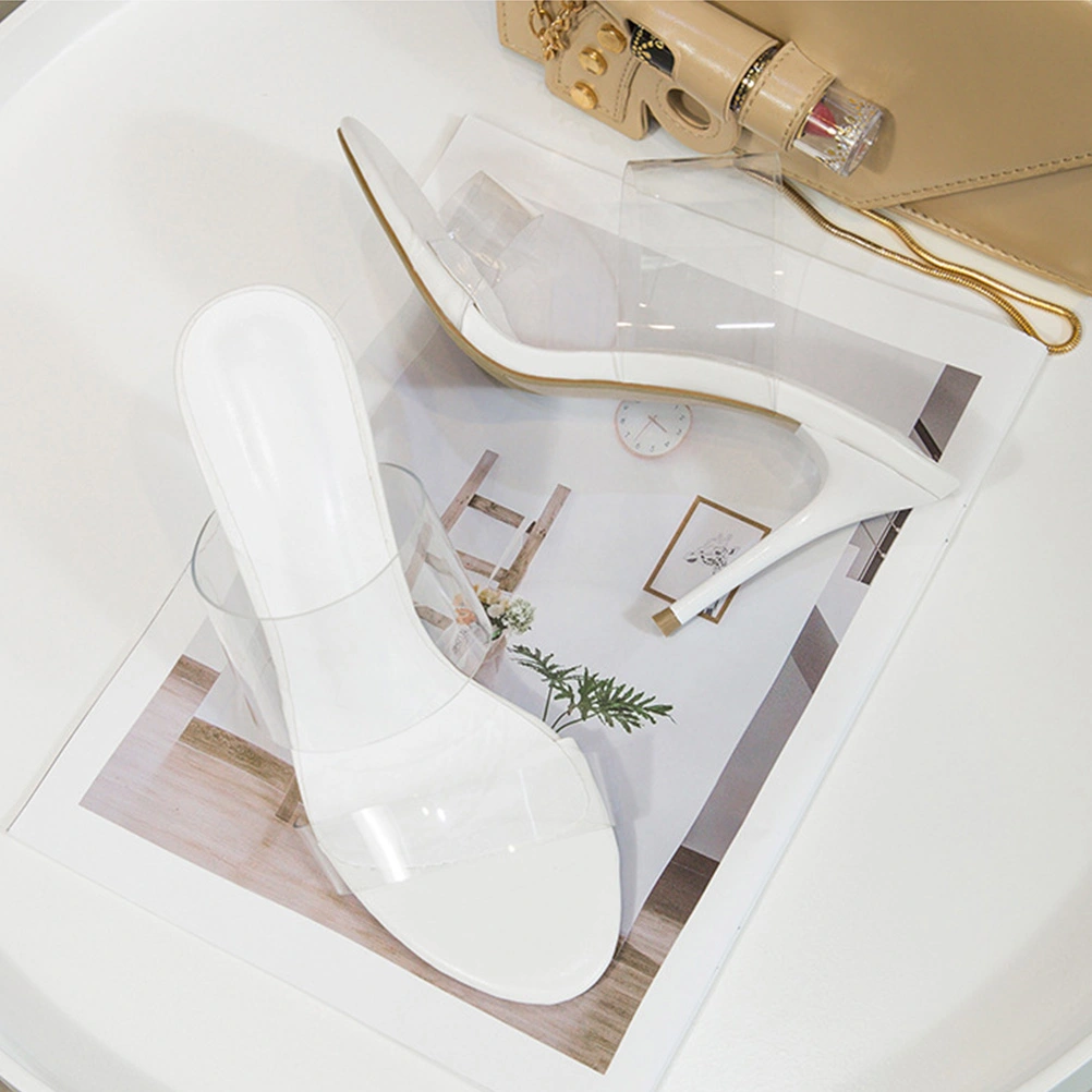 1Pair Fresh Style High-heeled Sandals Elegant Fashion Sandals Women Shoes