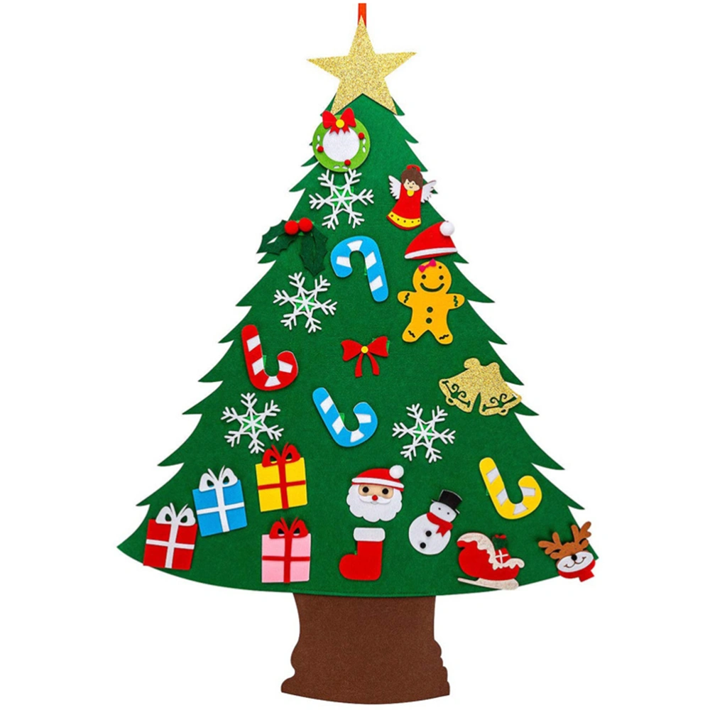 Felt Christmas Tree Large Size Christmas Tree Adornment Felt Christmas Supplies